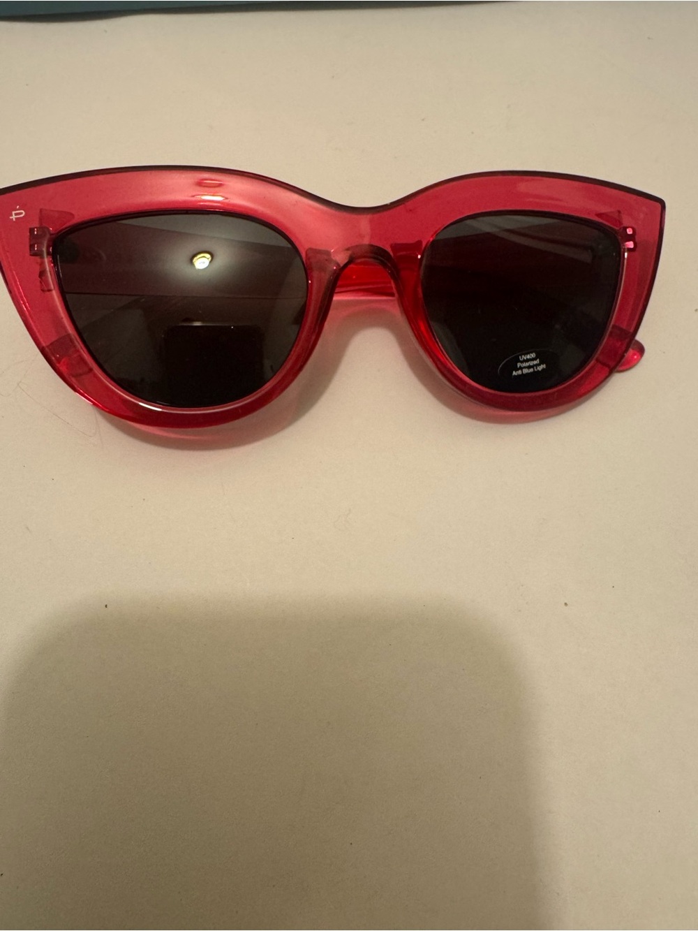New prive revaux red the peyton Bold Red Cat-Eye Sunglasses - Fashion Statement